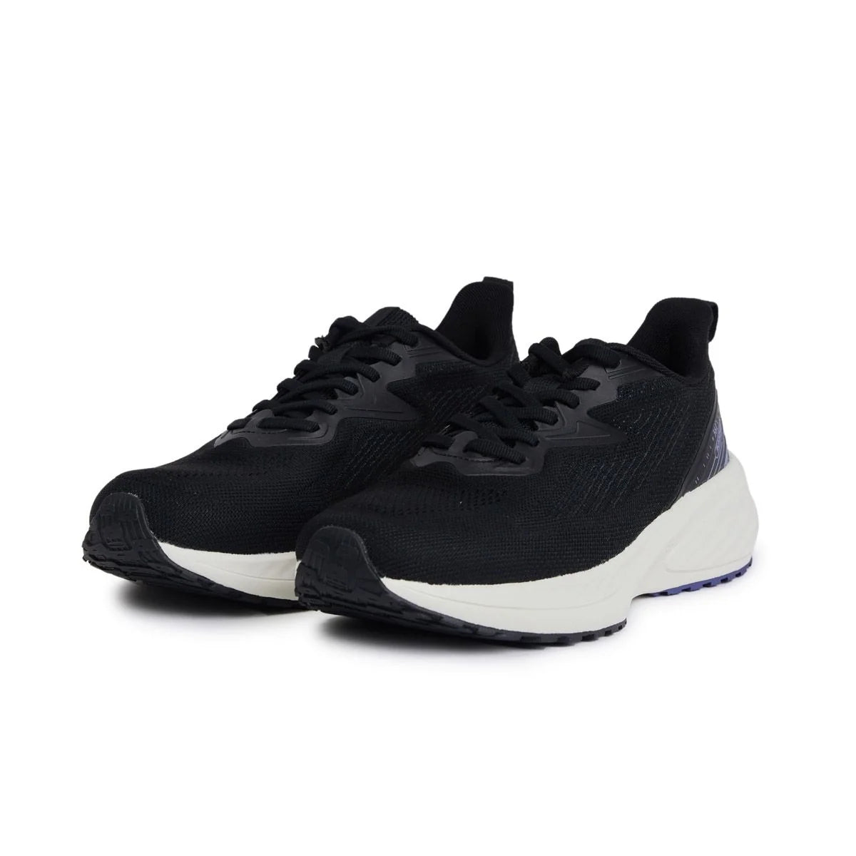 Kinetc-Cushioned Trail Running Sneaker Black